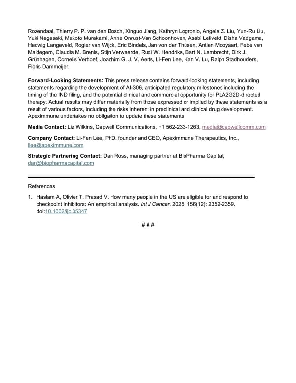 Press Release - Page 3